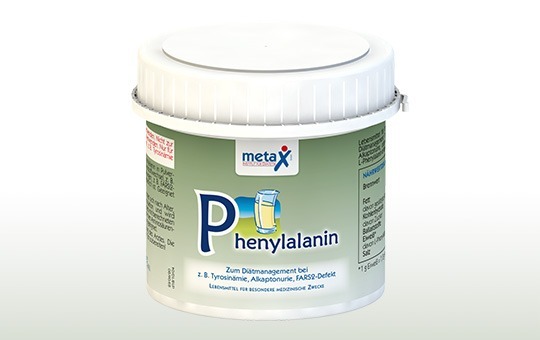 L-phenylalanine in powder form