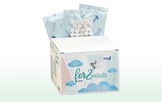 XPhe for2 minis, bei Phenylketonurie oder Hyperphenylalaninämie, vor und während der Schwangerschaft und in der Stillzeit, in Tablettenform